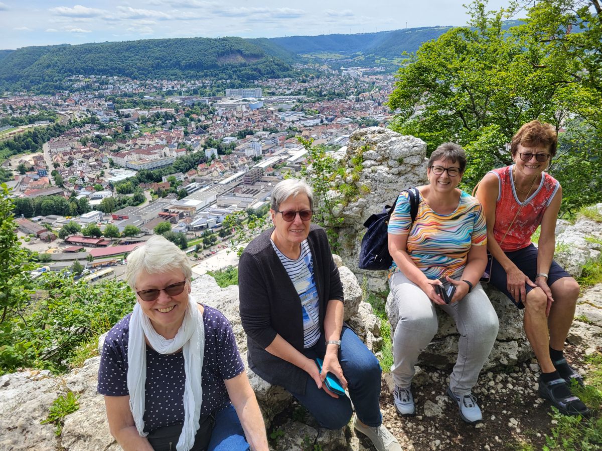 Ausblick Anwandfeslsen